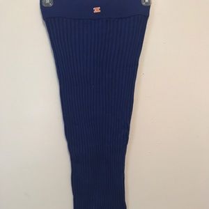 NEW - For Love & Lemons Knitz Skirt in Colbalt